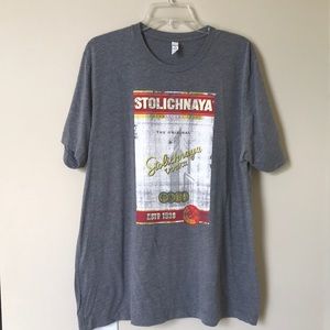 Bella Canvas Vintage Stoli Vodka Tee - XL